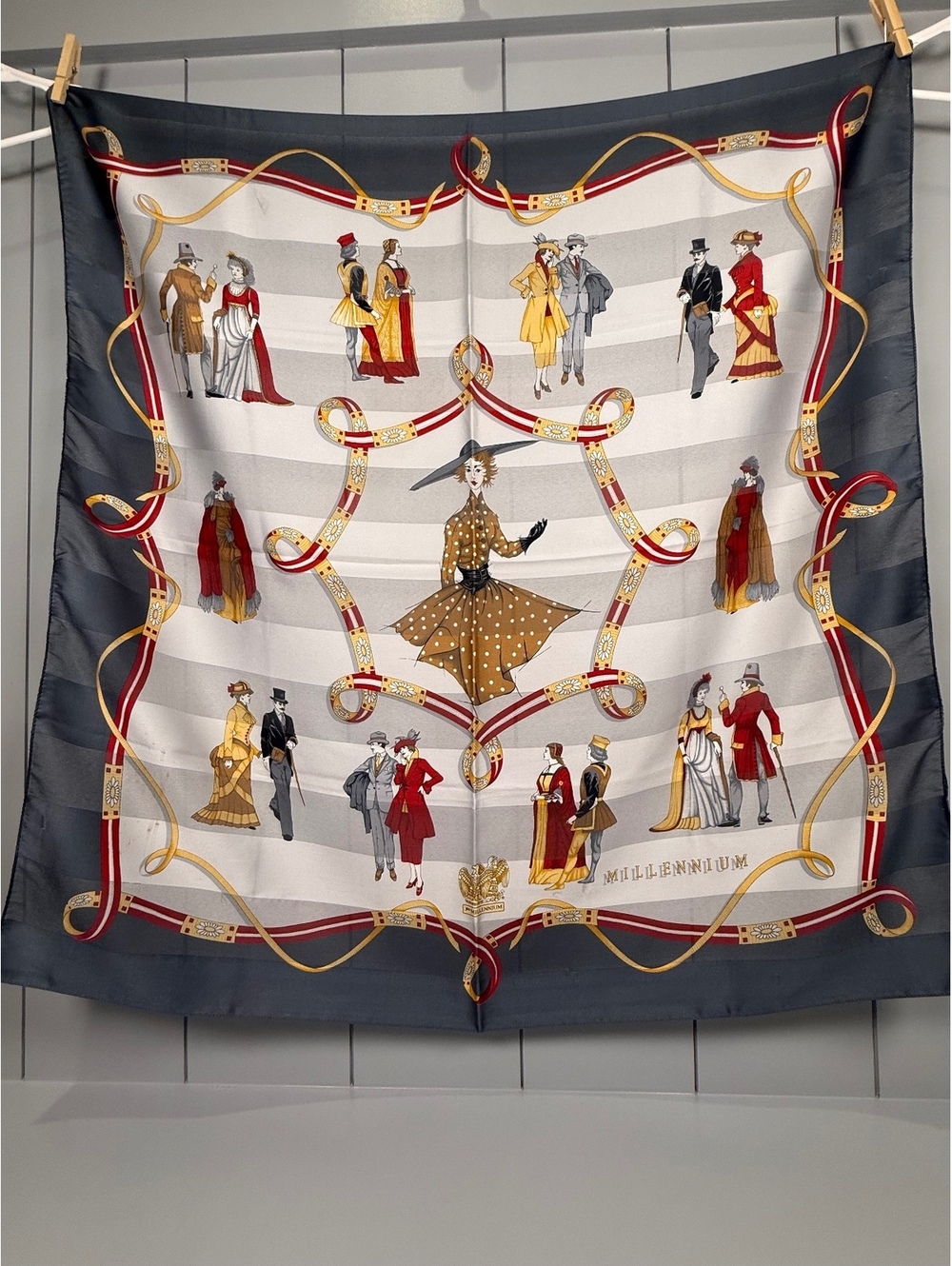 3rd MILLENNIUM SYMPHONY ITALIAN SCARF ISSUED BY U. S. HISTORICAL SOCIETY collect